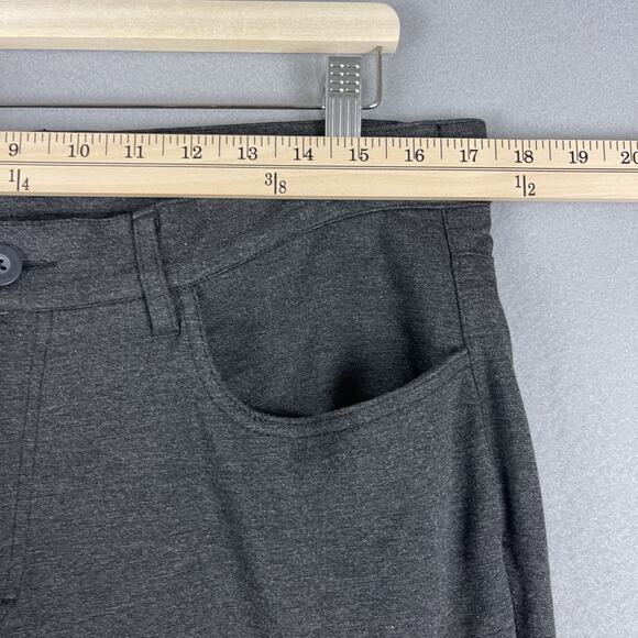 Swing Control Golf Pants Mens 34x32 Gray Ponte Stretch Straight Performance - Picture 7 of 14